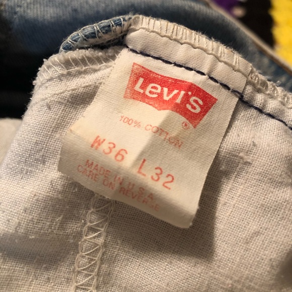 Orange tab 550 Levi’s 36 x 32 - Picture 7 of 8